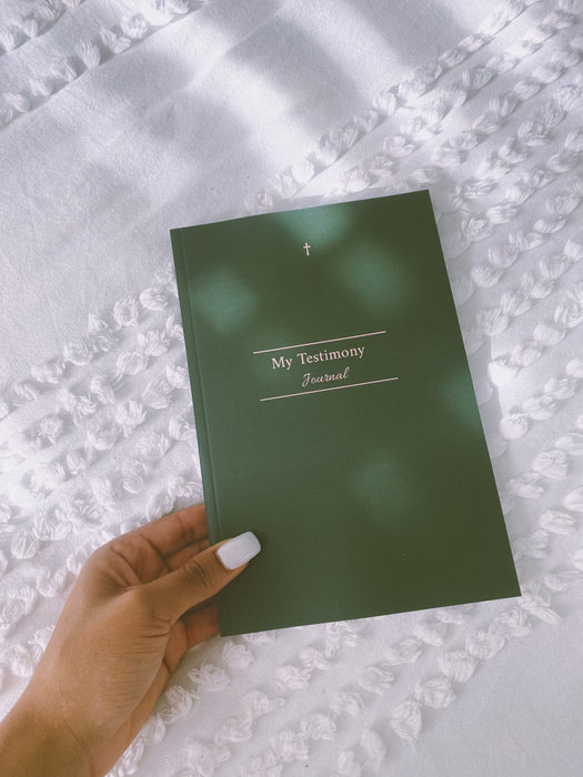 My Testimony Journal - Green