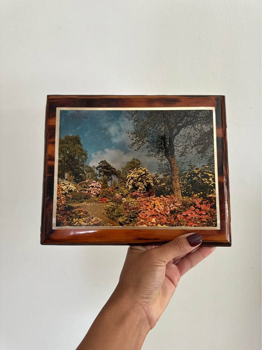 Vintage Scenic Wood Wall Art