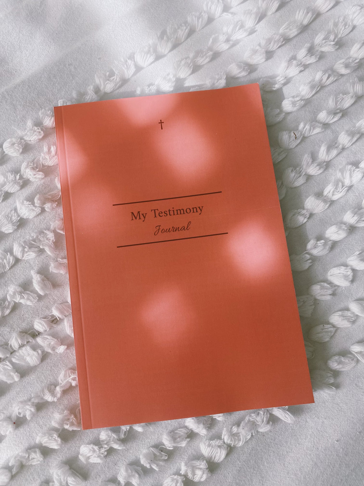 Christian testimony journal for personal faith reflection journal for ...