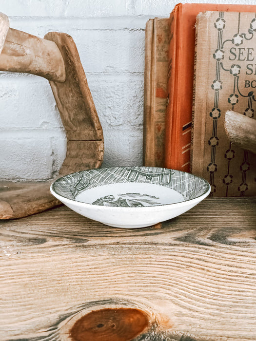 Trinket Dish with Home Landscape Design