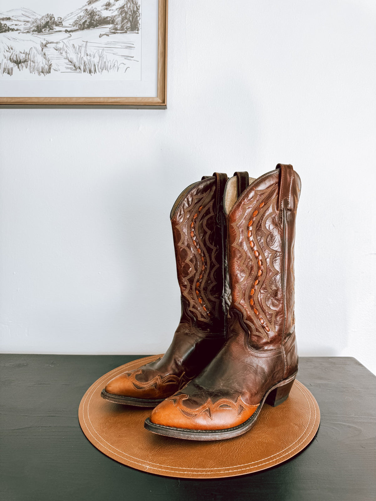 J chisholm boots vintage shop