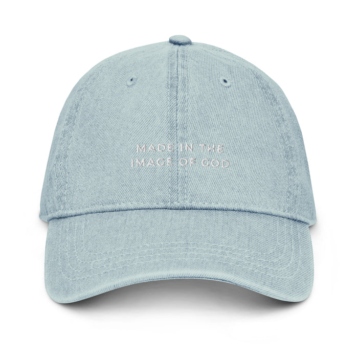 Made in the Image of God Denim Hat